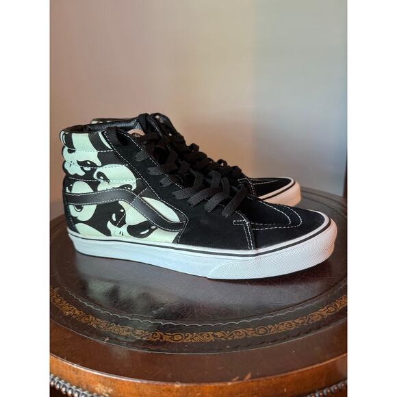 Vans | SK8 Hi “Alien Ghosts” Glow in the Dark Shoes | Men's Size 9.5 - Picture 3 of 15